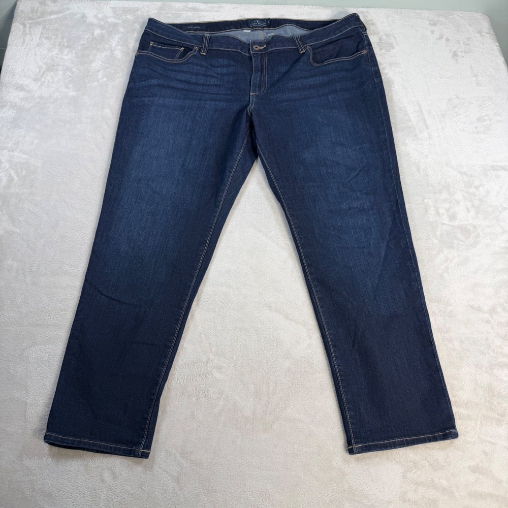 Lucky Brand Ginger Skinny Jeans Womens 20W Dark Wash Denim Stretch Pants